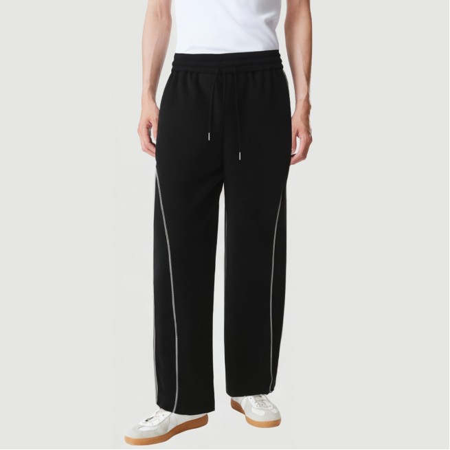 Men's high-waisted colorblock sweatpants