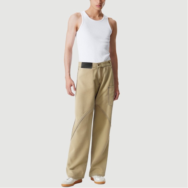 Men's Fashion Elastic Waist Drawstring Casual Pants
