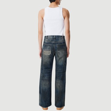 Trendy wide-leg adjustable trousers