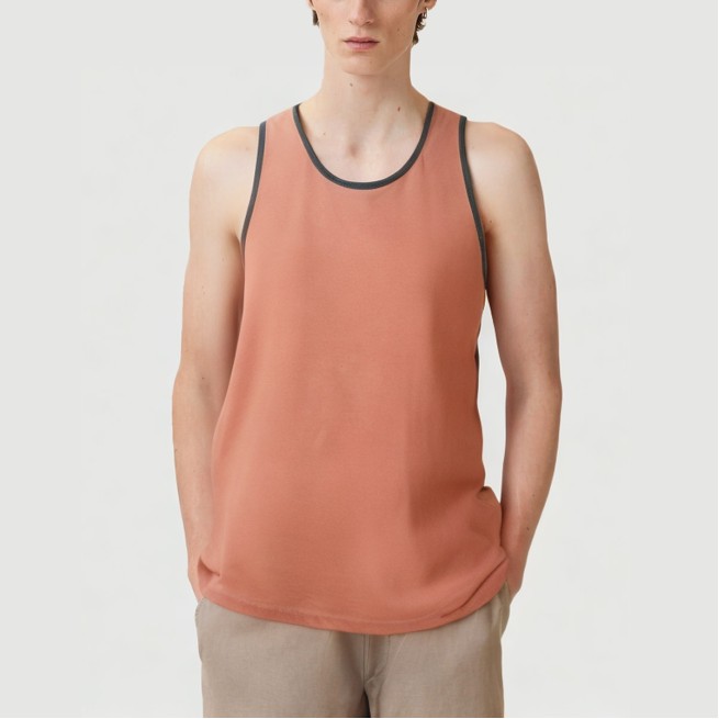 Lightweight breathable pre-shrunk vest
