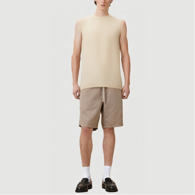 Men's Cropped Knitted Vest