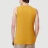 Bamboo fiber high collar breathable casual vest