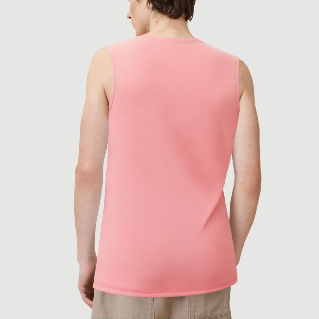 Men's round neck sleeveless sports vest
