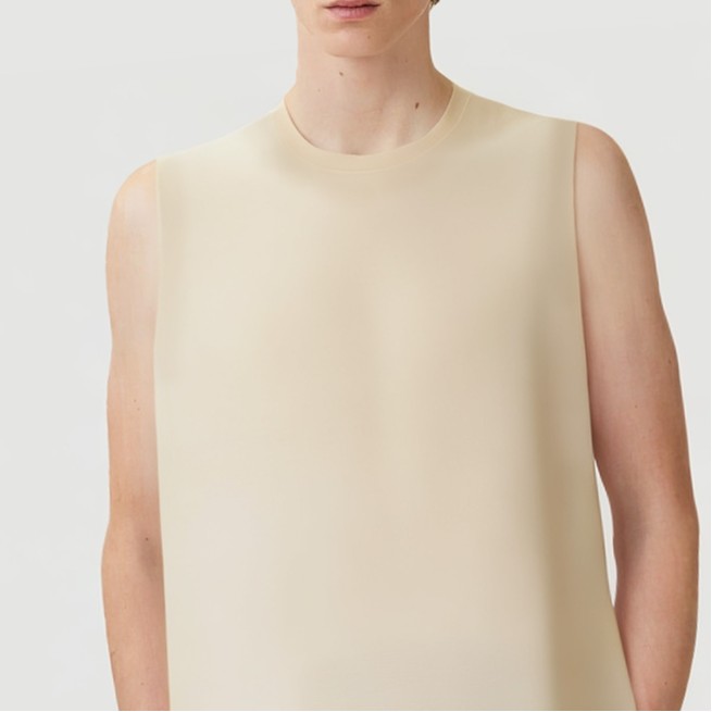 Men's Cropped Knitted Vest