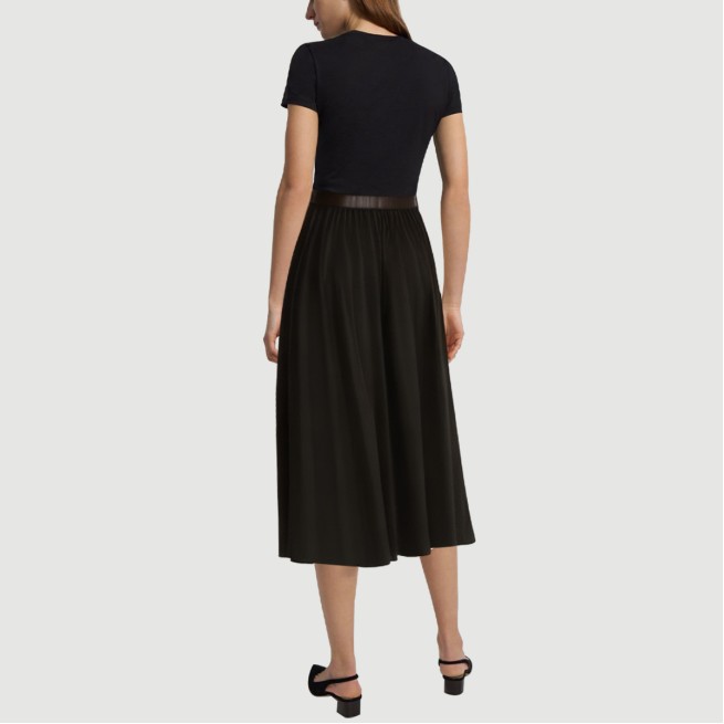 Casual breathable polyester A-line skirt