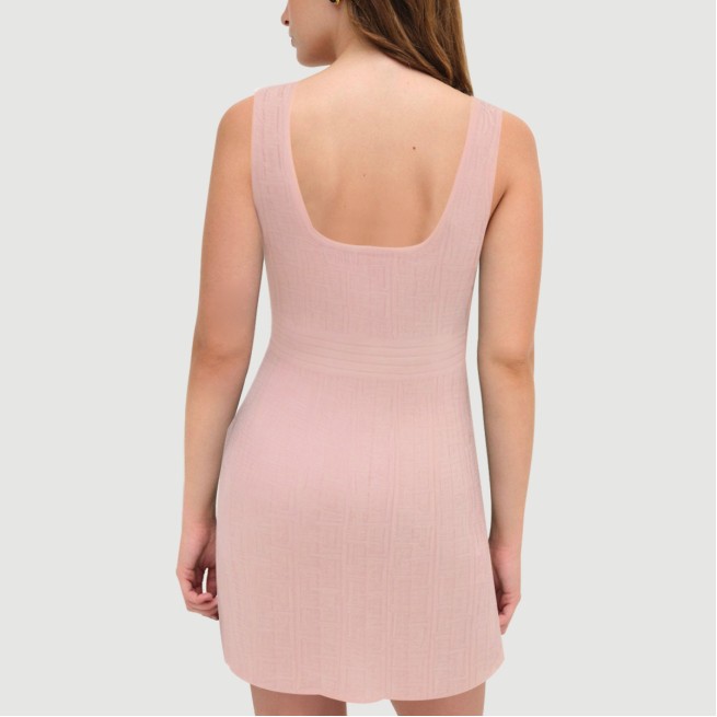 Elegant retro-style slim dress