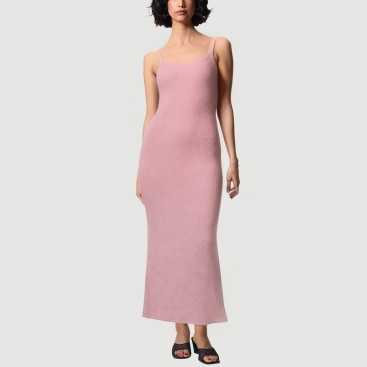 Sexy slim-fit basic knitted dress