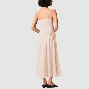 Pink retro sexy three-dimensional skirt