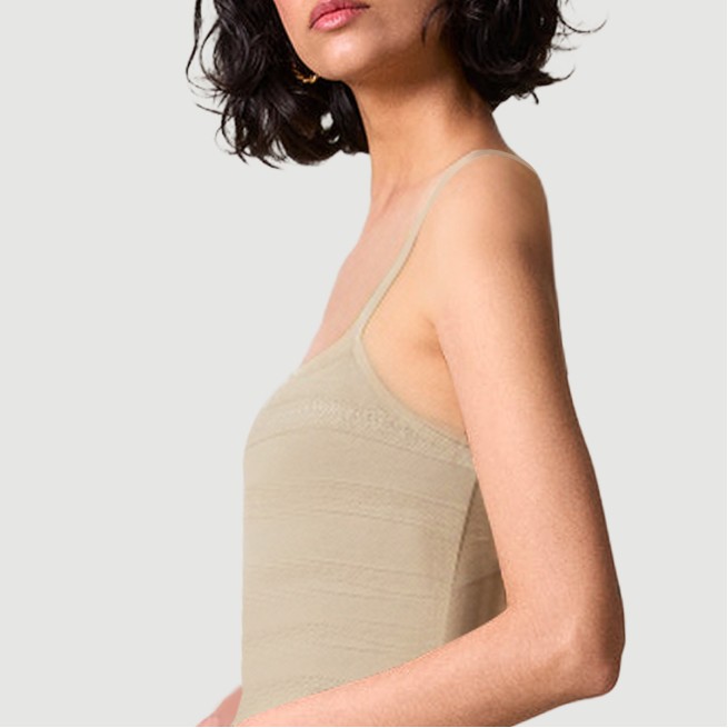 Elegant hollow flared knitted maxi skirt
