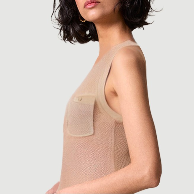 French style solid hollow dress