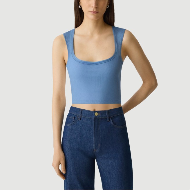 Vintage Dark Square Neck Camisole