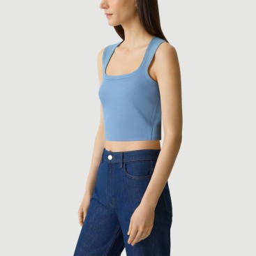 Vintage Dark Square Neck Camisole