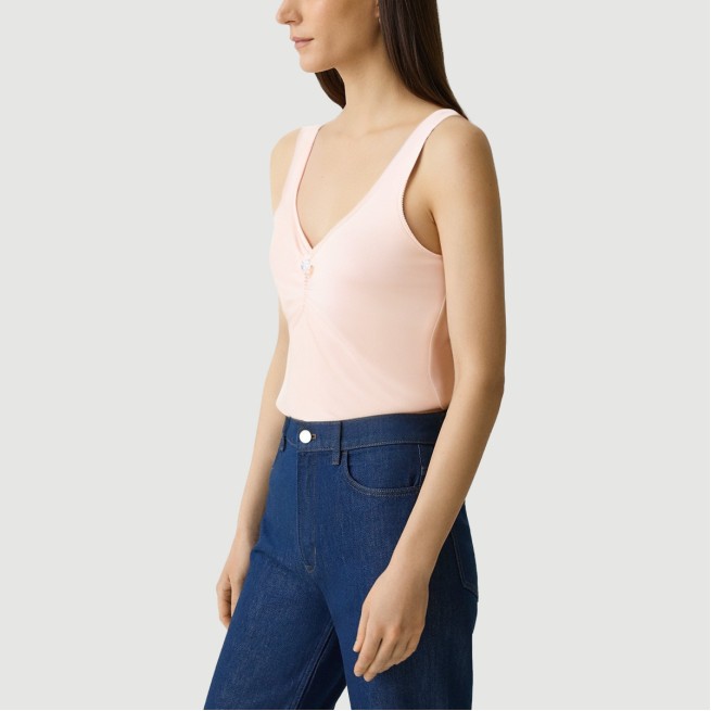 Bow Strapless Sexy Knit Vest Top