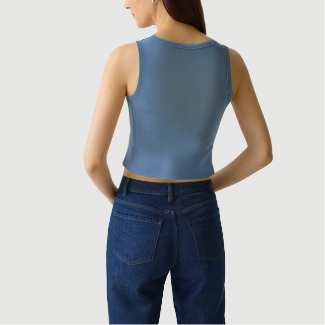 Vintage Dark Square Neck Camisole