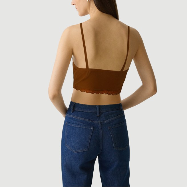 Quick-drying seamless V-neck sports camisole