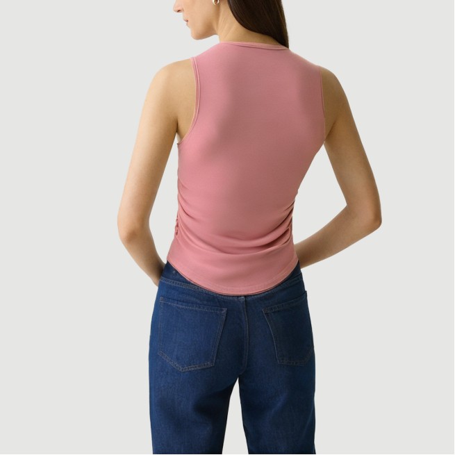 Retro Square Neck Slim Camisole