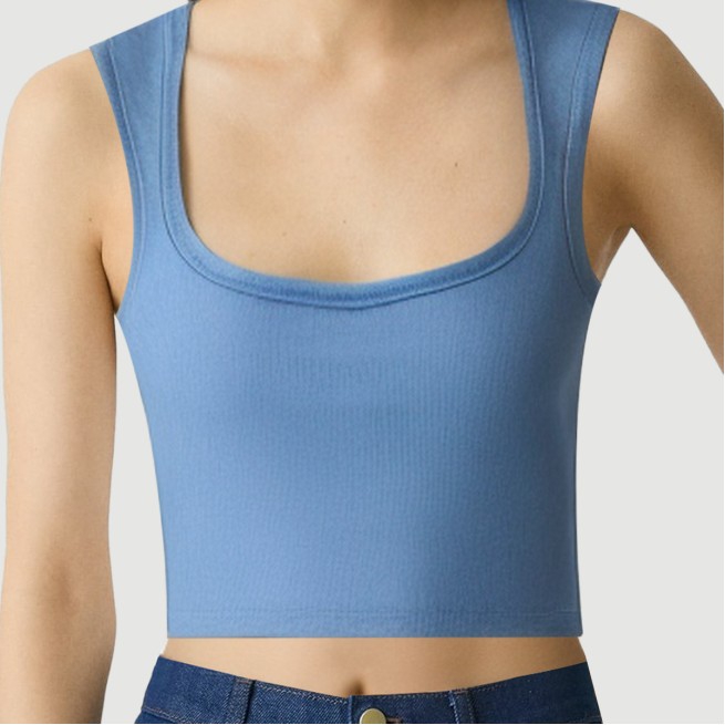Vintage Dark Square Neck Camisole