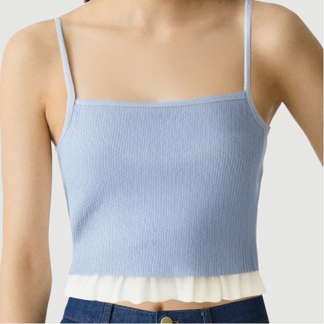 High street style slim lace camisole